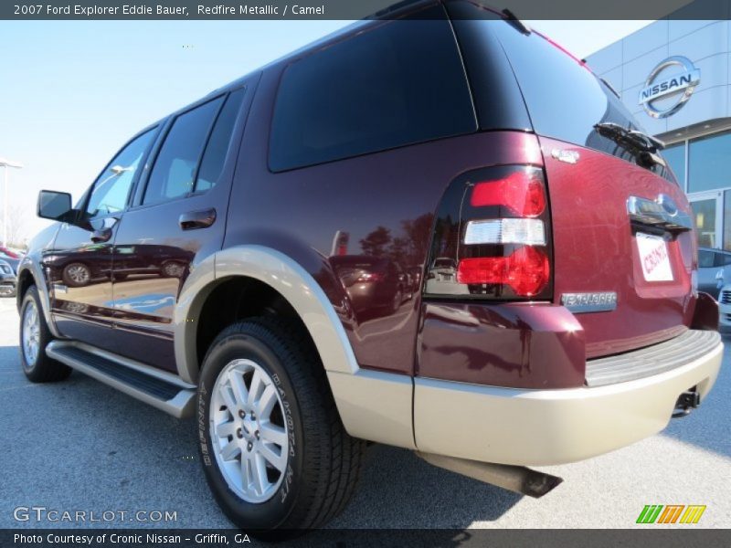 Redfire Metallic / Camel 2007 Ford Explorer Eddie Bauer