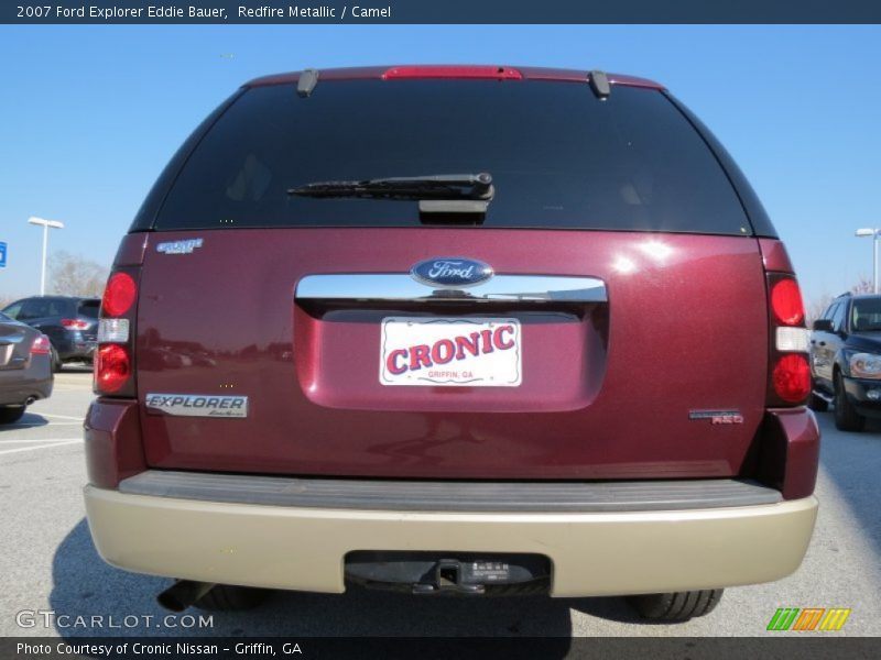 Redfire Metallic / Camel 2007 Ford Explorer Eddie Bauer