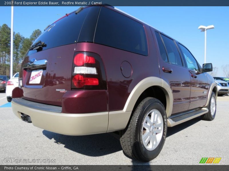 Redfire Metallic / Camel 2007 Ford Explorer Eddie Bauer