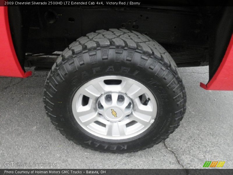  2009 Silverado 2500HD LTZ Extended Cab 4x4 Wheel