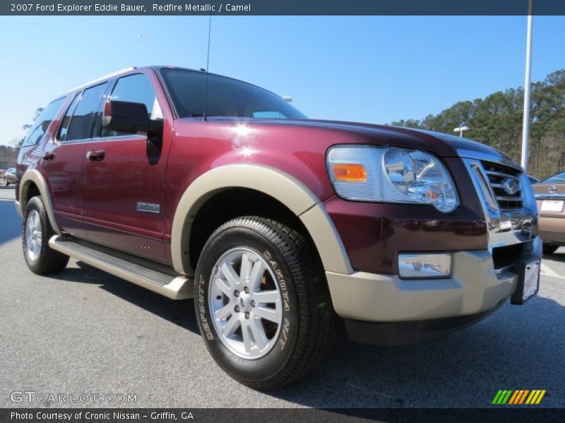 Redfire Metallic / Camel 2007 Ford Explorer Eddie Bauer