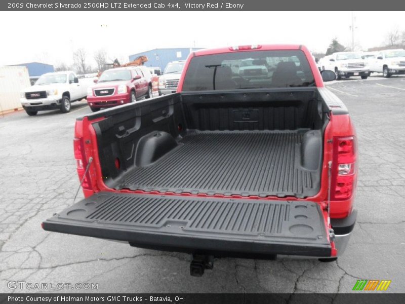 Victory Red / Ebony 2009 Chevrolet Silverado 2500HD LTZ Extended Cab 4x4