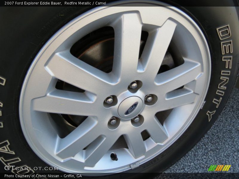 Redfire Metallic / Camel 2007 Ford Explorer Eddie Bauer