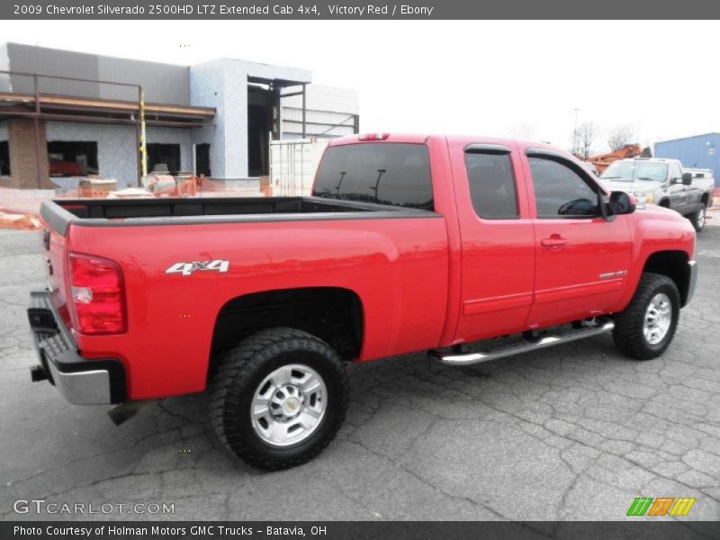  2009 Silverado 2500HD LTZ Extended Cab 4x4 Victory Red