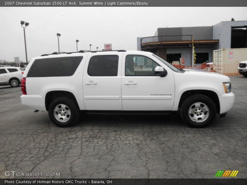 Summit White / Light Cashmere/Ebony 2007 Chevrolet Suburban 1500 LT 4x4