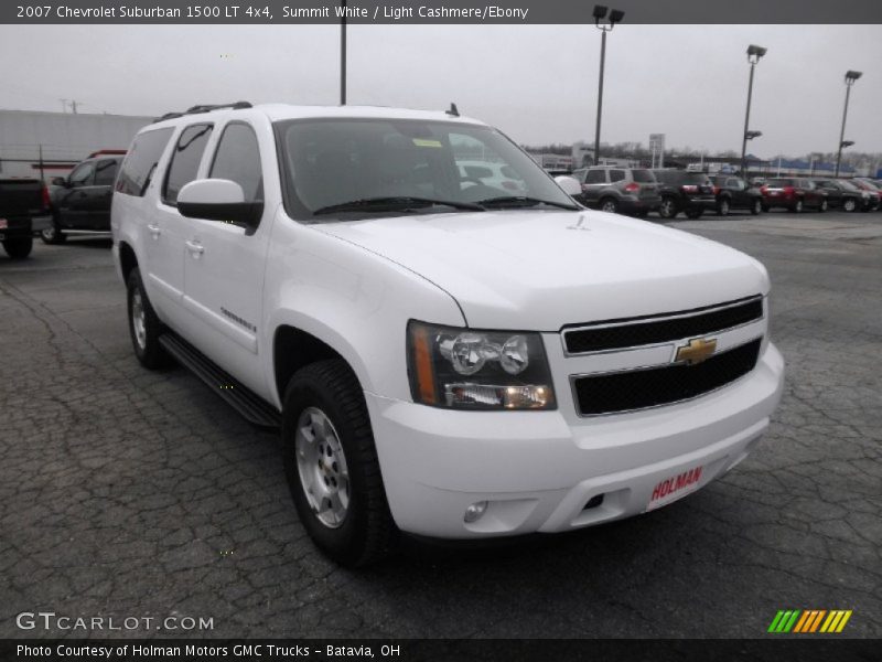 Summit White / Light Cashmere/Ebony 2007 Chevrolet Suburban 1500 LT 4x4