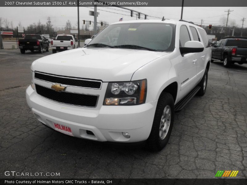Summit White / Light Cashmere/Ebony 2007 Chevrolet Suburban 1500 LT 4x4