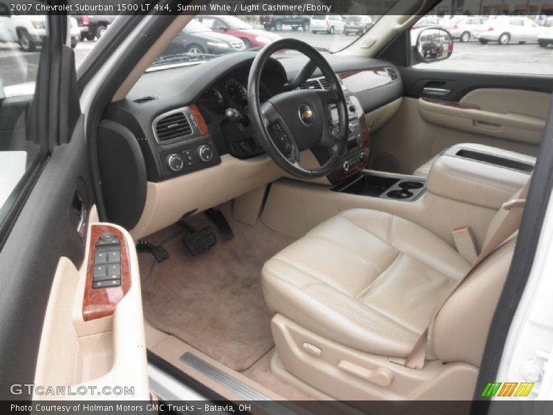 Light Cashmere/Ebony Interior - 2007 Suburban 1500 LT 4x4 