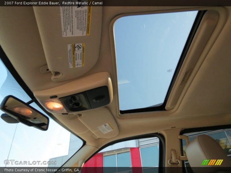 Redfire Metallic / Camel 2007 Ford Explorer Eddie Bauer