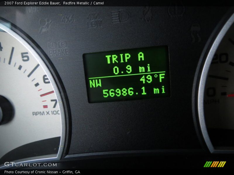 Redfire Metallic / Camel 2007 Ford Explorer Eddie Bauer