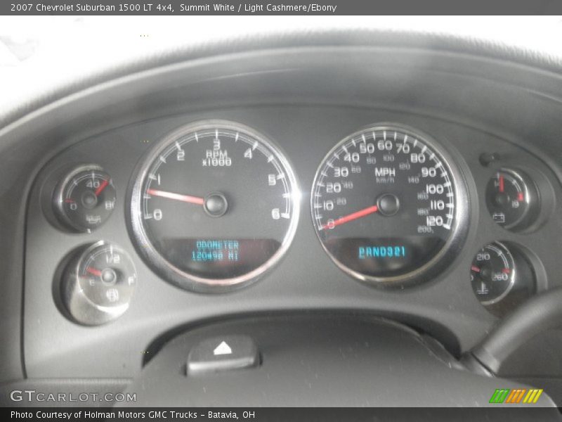 Summit White / Light Cashmere/Ebony 2007 Chevrolet Suburban 1500 LT 4x4