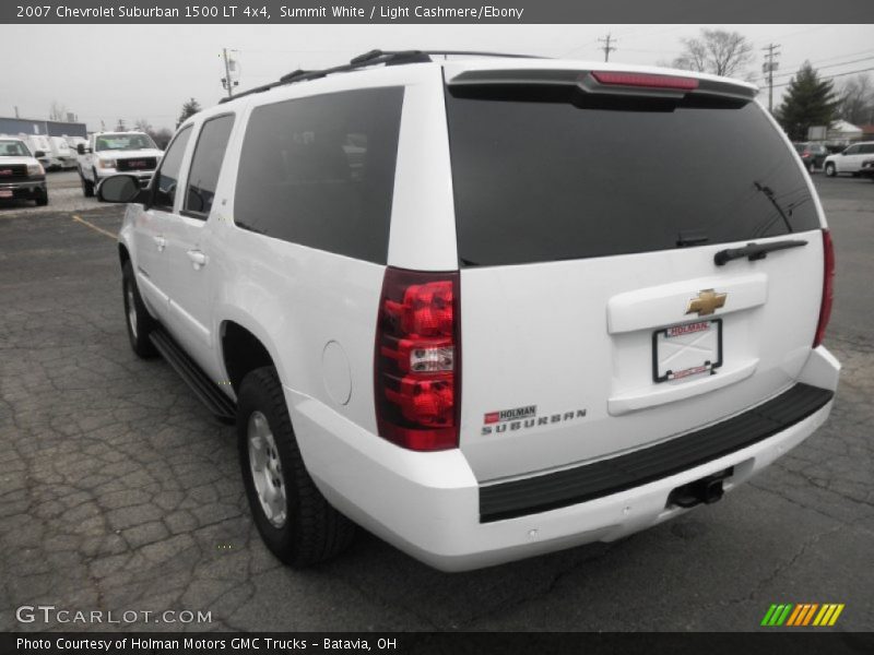 Summit White / Light Cashmere/Ebony 2007 Chevrolet Suburban 1500 LT 4x4