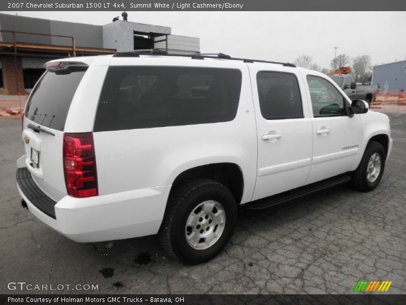 Summit White / Light Cashmere/Ebony 2007 Chevrolet Suburban 1500 LT 4x4