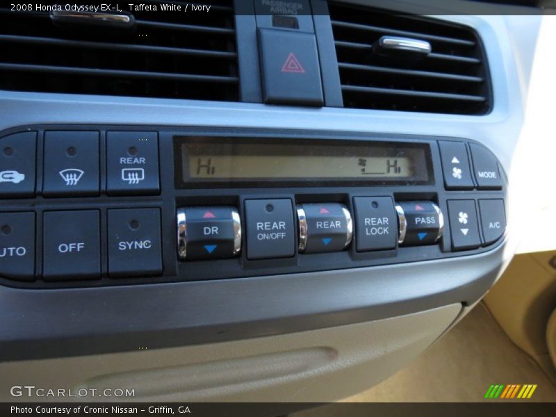 Taffeta White / Ivory 2008 Honda Odyssey EX-L