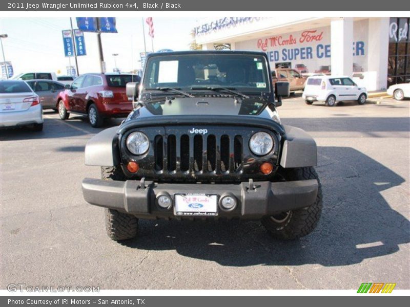 Black / Black 2011 Jeep Wrangler Unlimited Rubicon 4x4