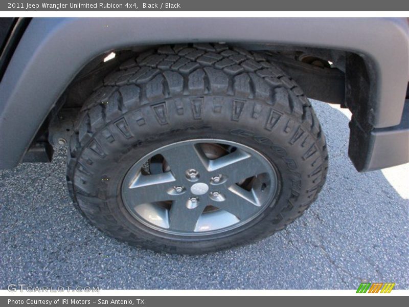 Black / Black 2011 Jeep Wrangler Unlimited Rubicon 4x4