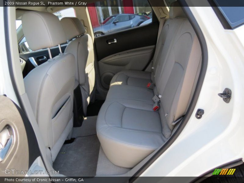 Phantom White / Gray 2009 Nissan Rogue SL