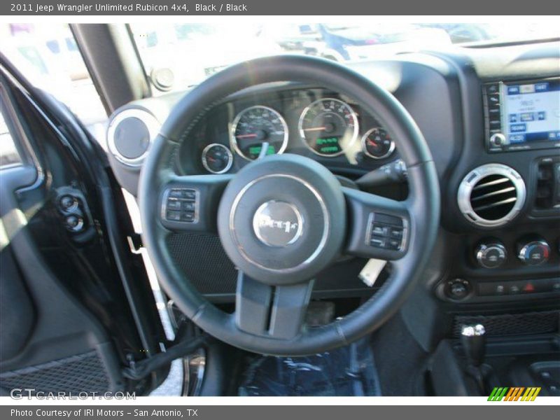 Black / Black 2011 Jeep Wrangler Unlimited Rubicon 4x4