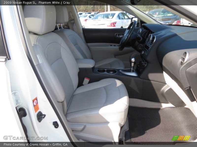Phantom White / Gray 2009 Nissan Rogue SL