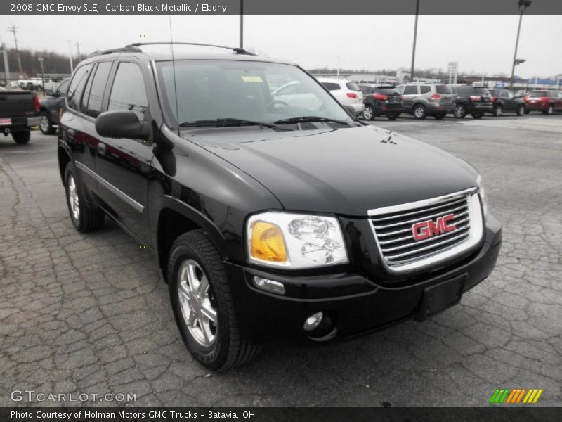 Carbon Black Metallic / Ebony 2008 GMC Envoy SLE