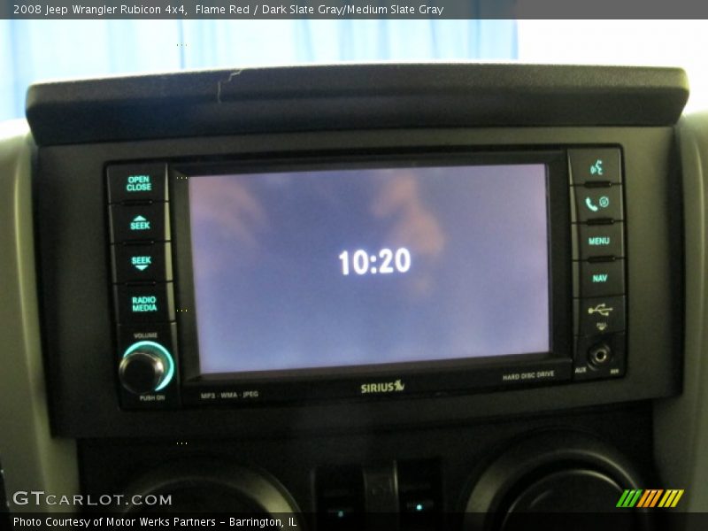 Flame Red / Dark Slate Gray/Medium Slate Gray 2008 Jeep Wrangler Rubicon 4x4