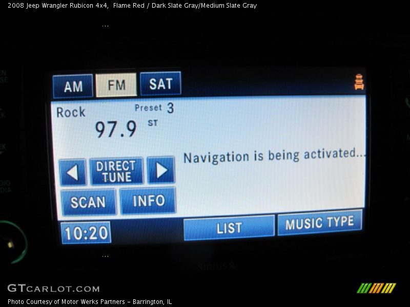 Flame Red / Dark Slate Gray/Medium Slate Gray 2008 Jeep Wrangler Rubicon 4x4
