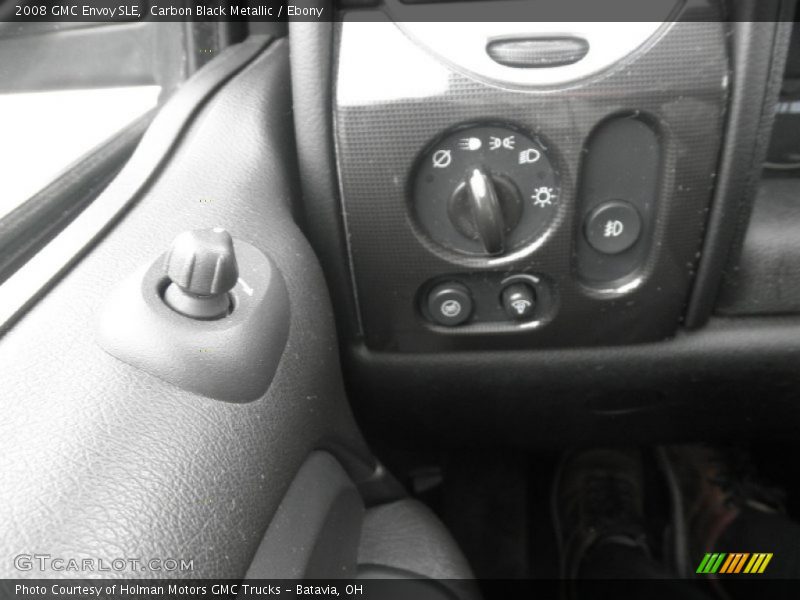 Carbon Black Metallic / Ebony 2008 GMC Envoy SLE