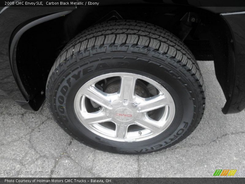 Carbon Black Metallic / Ebony 2008 GMC Envoy SLE