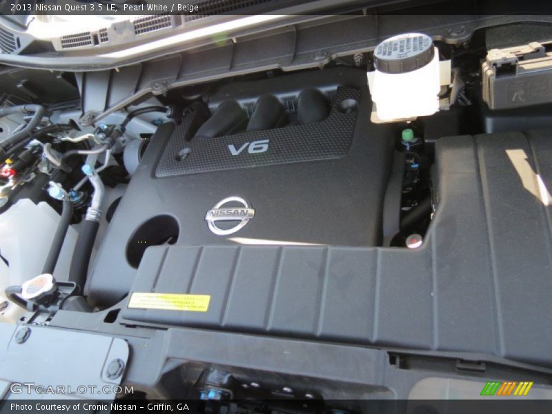  2013 Quest 3.5 LE Engine - 3.5 Liter DOHC 24-Valve CVTCS V6