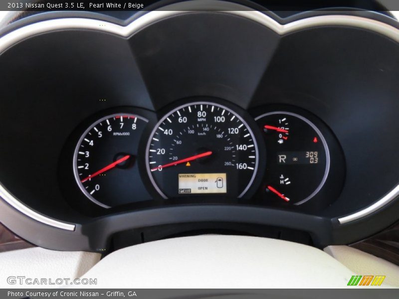  2013 Quest 3.5 LE 3.5 LE Gauges