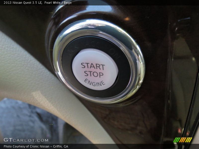 Controls of 2013 Quest 3.5 LE