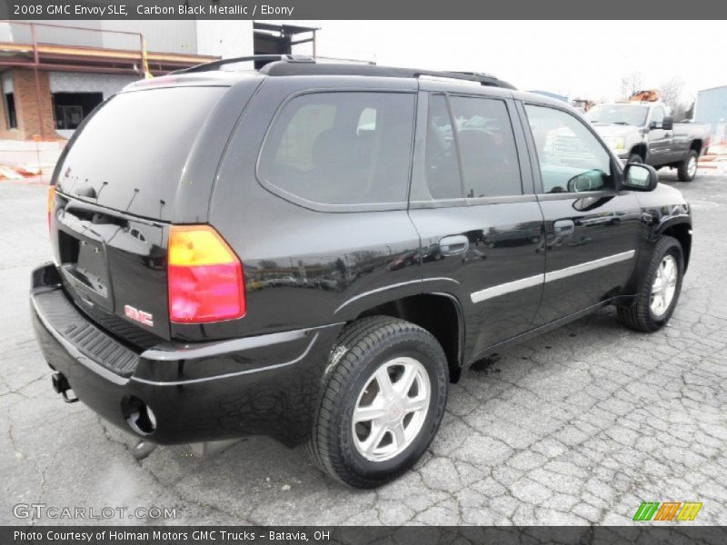 Carbon Black Metallic / Ebony 2008 GMC Envoy SLE
