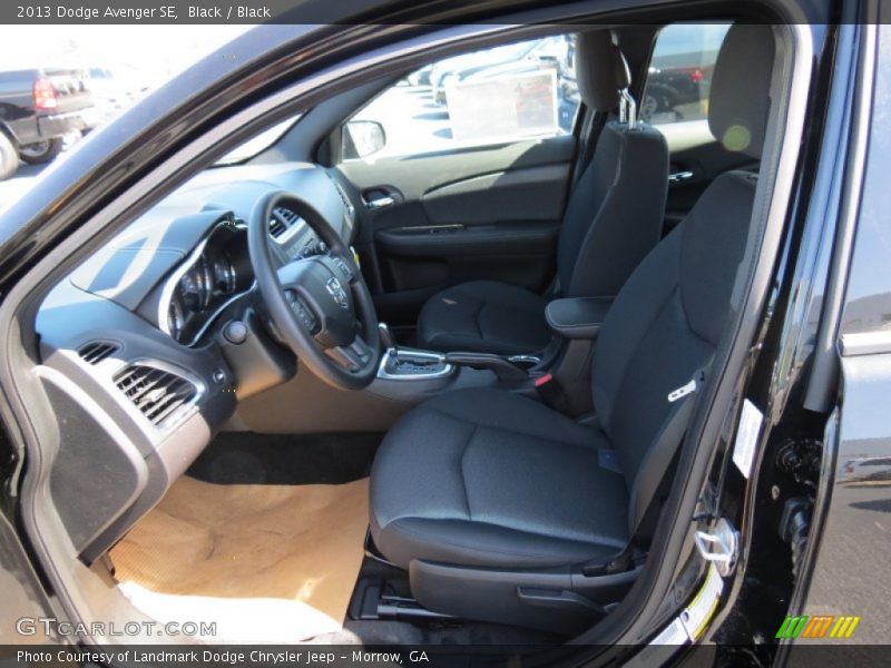 Black / Black 2013 Dodge Avenger SE