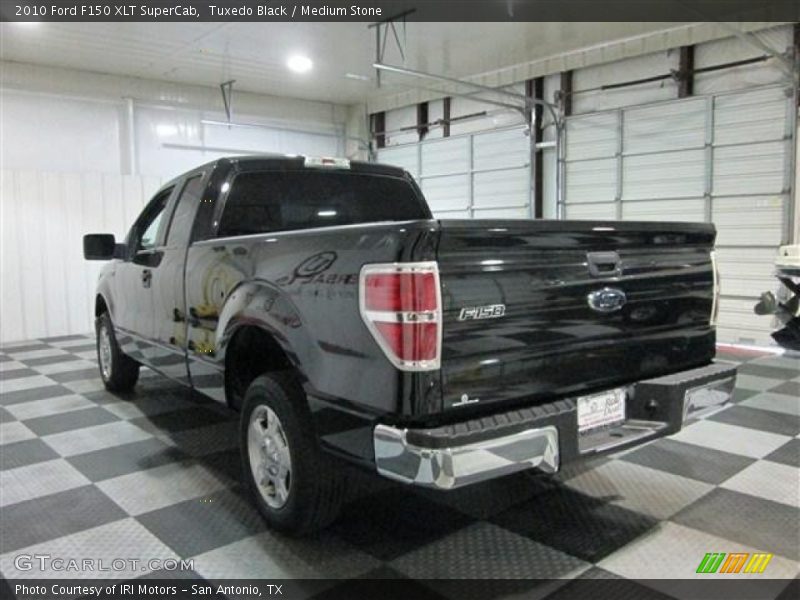 Tuxedo Black / Medium Stone 2010 Ford F150 XLT SuperCab