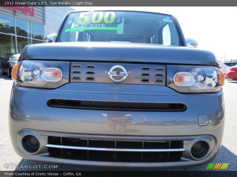 Gun Metallic / Light Gray 2013 Nissan Cube 1.8 S
