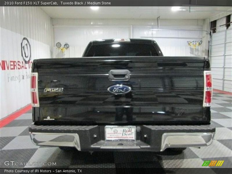 Tuxedo Black / Medium Stone 2010 Ford F150 XLT SuperCab
