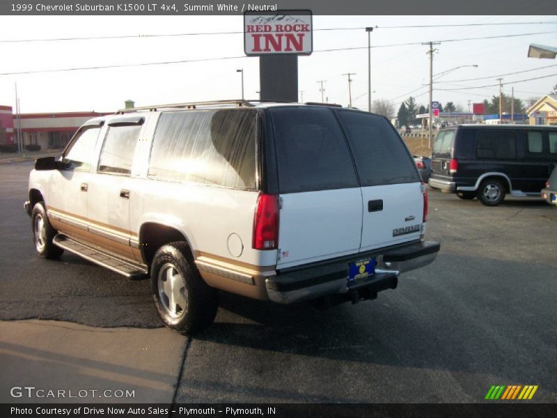 Summit White / Neutral 1999 Chevrolet Suburban K1500 LT 4x4
