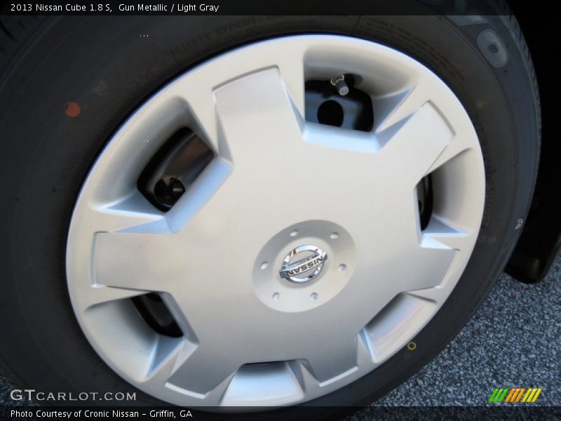 Gun Metallic / Light Gray 2013 Nissan Cube 1.8 S