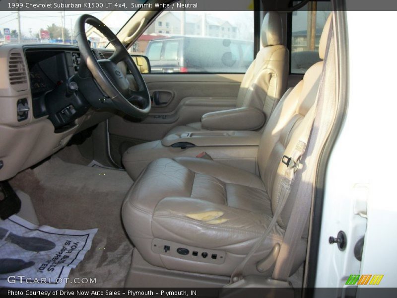 Summit White / Neutral 1999 Chevrolet Suburban K1500 LT 4x4