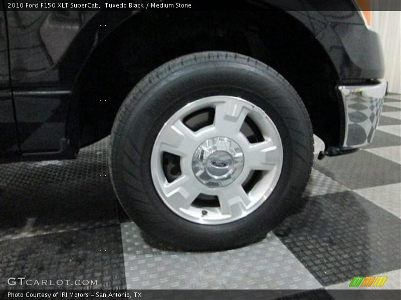 Tuxedo Black / Medium Stone 2010 Ford F150 XLT SuperCab