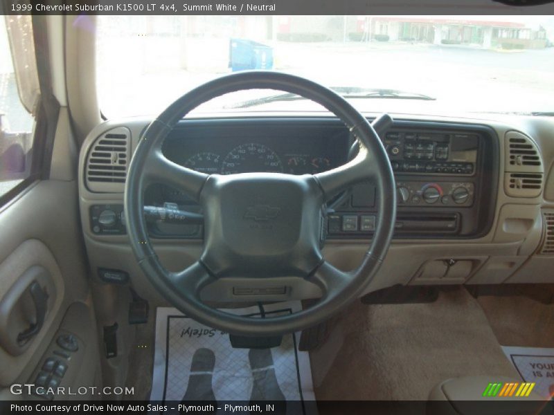 Summit White / Neutral 1999 Chevrolet Suburban K1500 LT 4x4