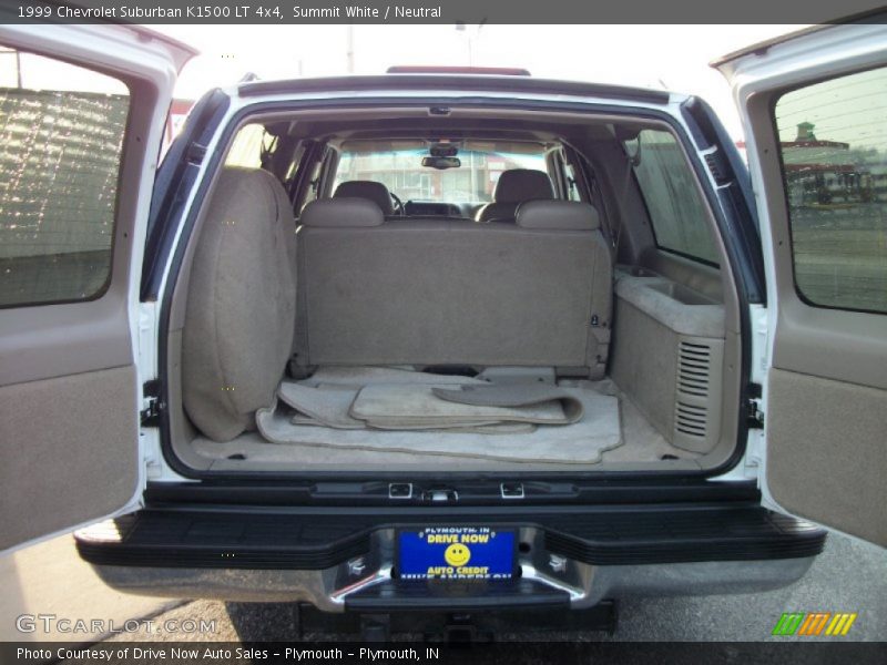 Summit White / Neutral 1999 Chevrolet Suburban K1500 LT 4x4