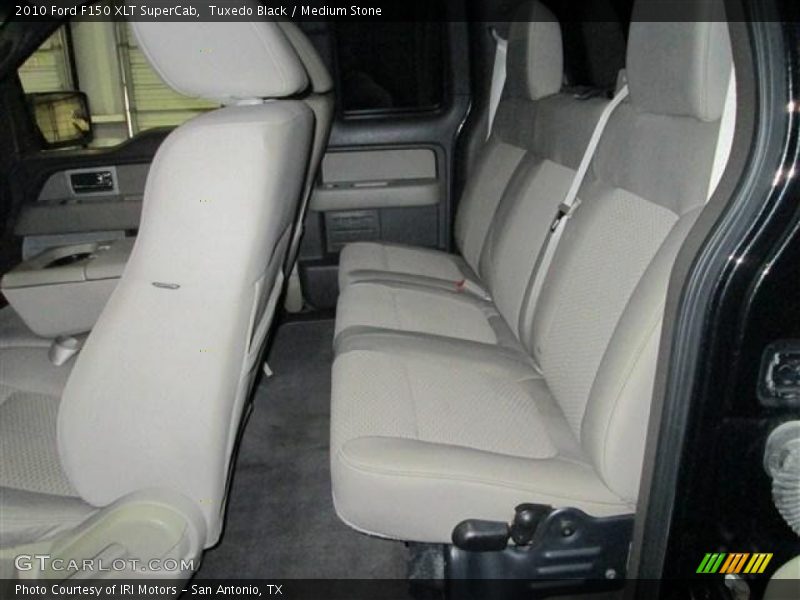 Tuxedo Black / Medium Stone 2010 Ford F150 XLT SuperCab