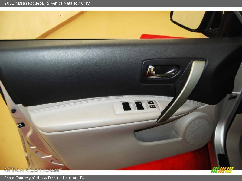 Silver Ice Metallic / Gray 2011 Nissan Rogue SL