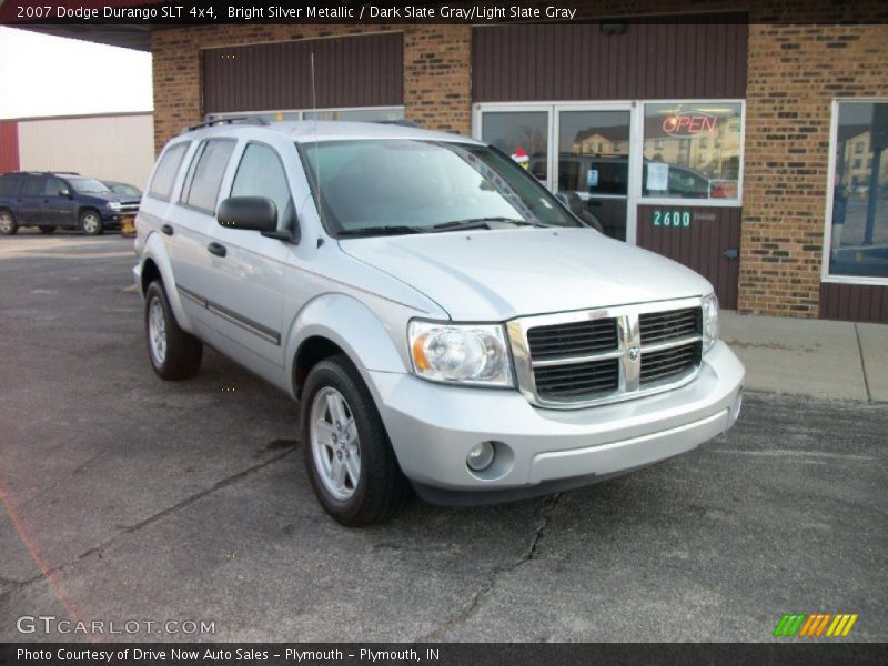 Bright Silver Metallic / Dark Slate Gray/Light Slate Gray 2007 Dodge Durango SLT 4x4