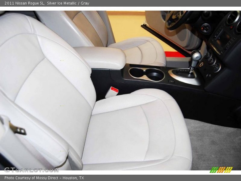 Silver Ice Metallic / Gray 2011 Nissan Rogue SL