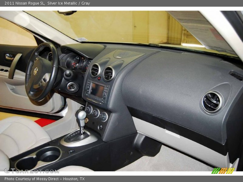 Silver Ice Metallic / Gray 2011 Nissan Rogue SL