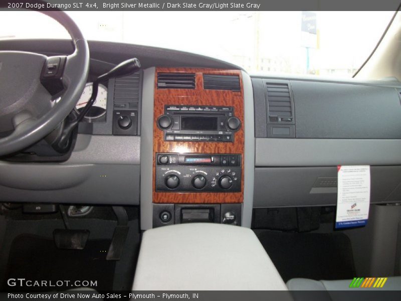 Bright Silver Metallic / Dark Slate Gray/Light Slate Gray 2007 Dodge Durango SLT 4x4