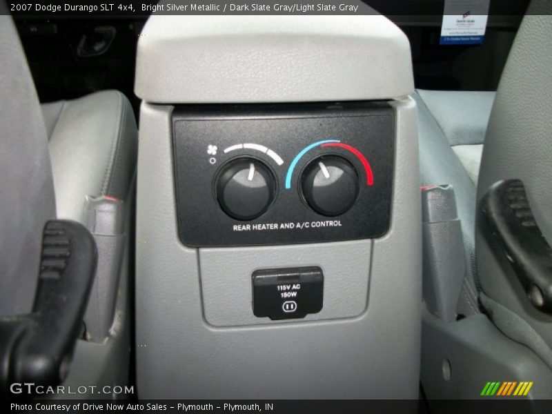 Bright Silver Metallic / Dark Slate Gray/Light Slate Gray 2007 Dodge Durango SLT 4x4