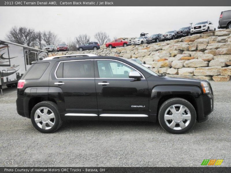 Carbon Black Metallic / Jet Black 2013 GMC Terrain Denali AWD